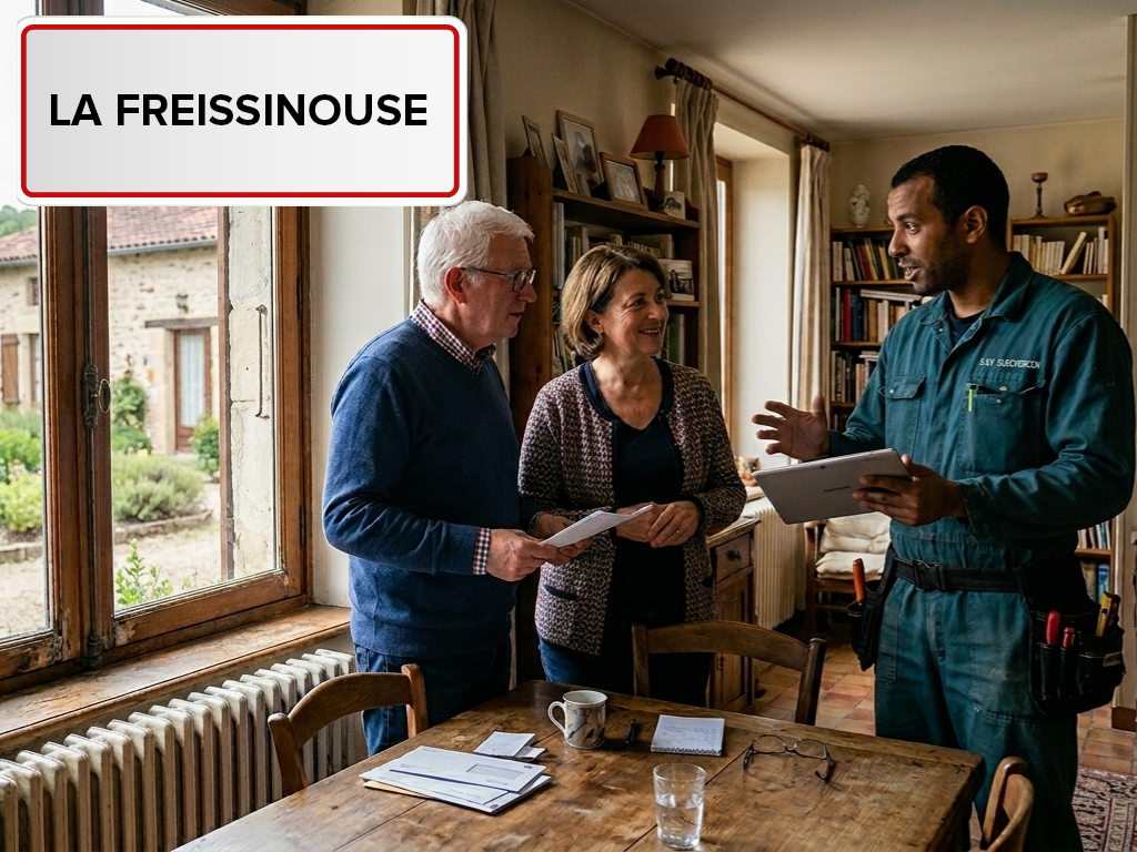 Installation de pompe à chaleur à La Freissinouse (05000) dans les Hautes-Alpes