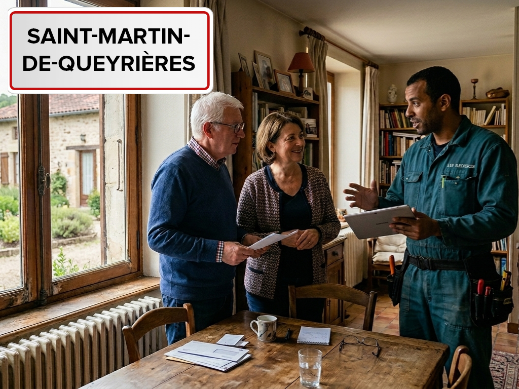 Installation de pompe à chaleur à Saint-Martin-de-Queyrières (05120) dans les Hautes-Alpes