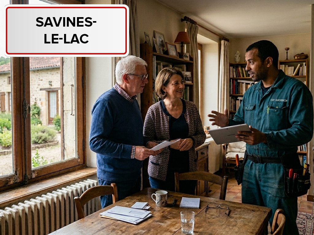 Installation de pompe à chaleur à Savines-le-Lac (05160) dans les Hautes-Alpes